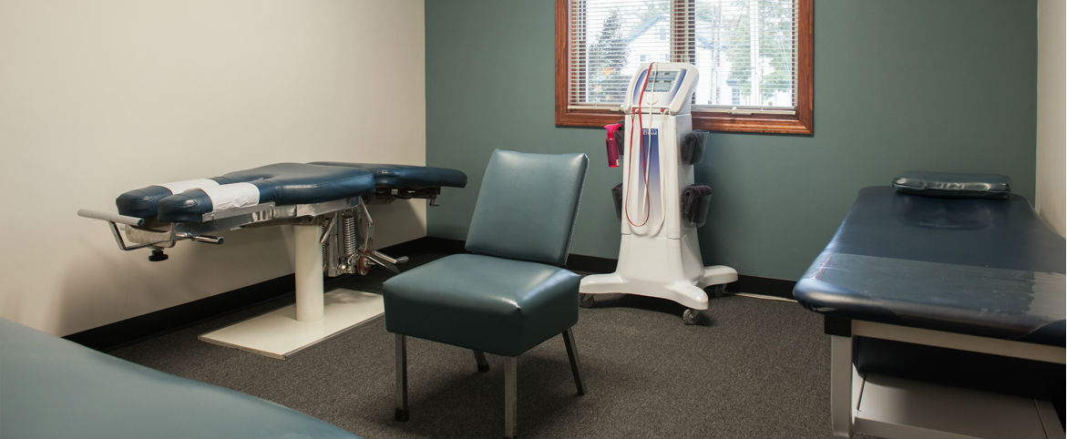 Barbati & Davies Chiropractic Patient Room